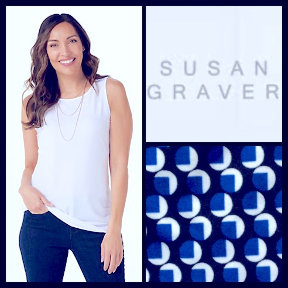 NWOT Susan Graver Modern Essentials Liquid Knit Tank